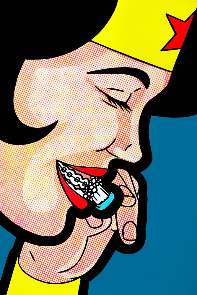 SECRET TEETH OF HEROES - Wonder teeth 2023 © Greg Guillemin